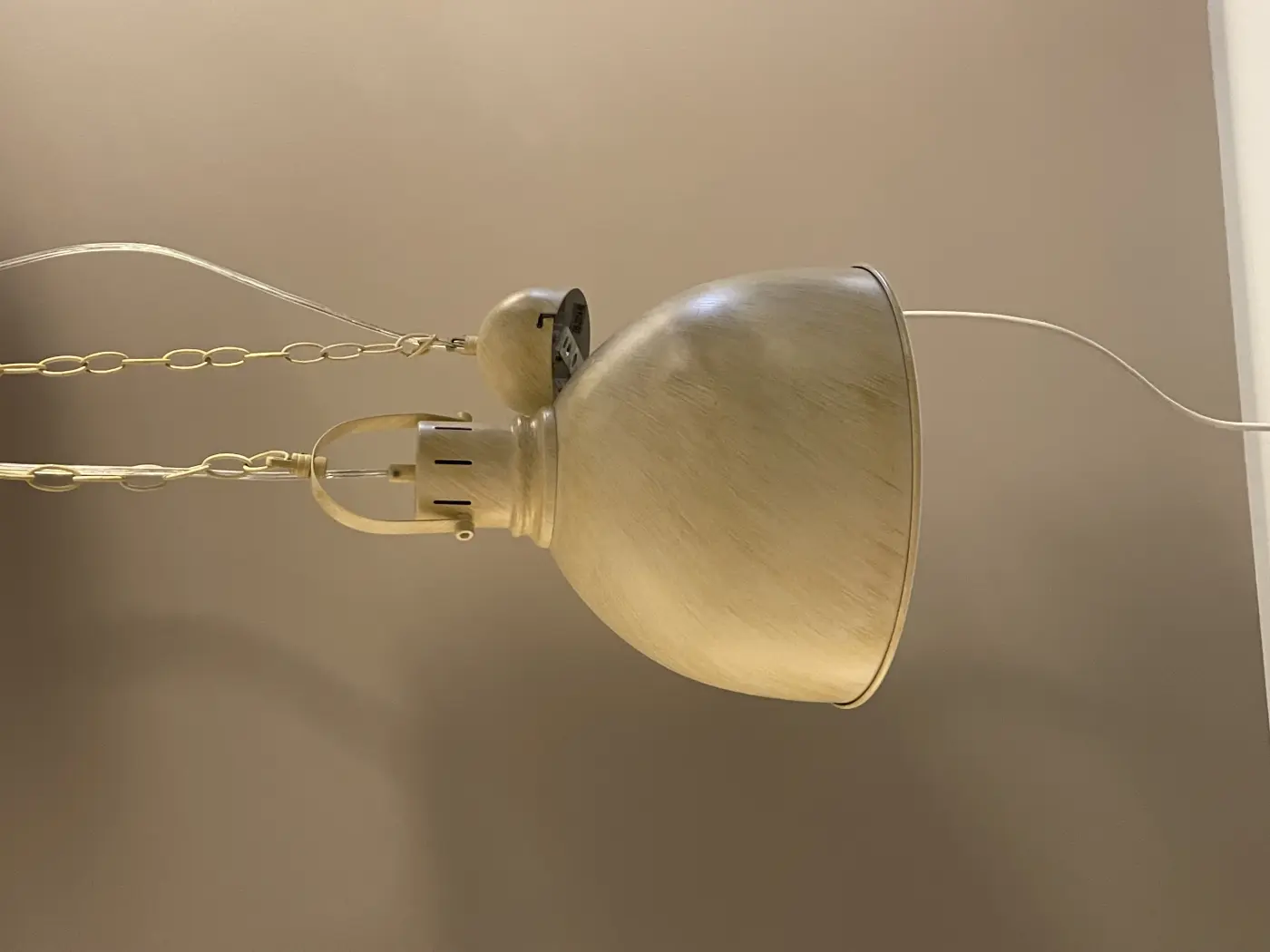 Pendelleuchte 3226.. Weiss Metall