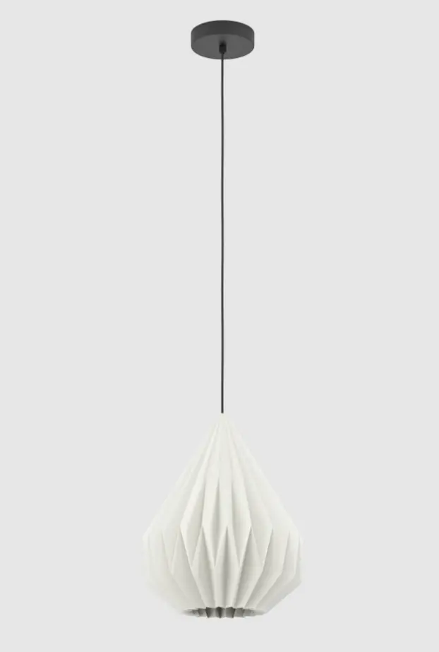 Hängeleuchte Roomio 780915 Weiss, Schwarz von Roomio Metall, Papier ca. 110x31cm