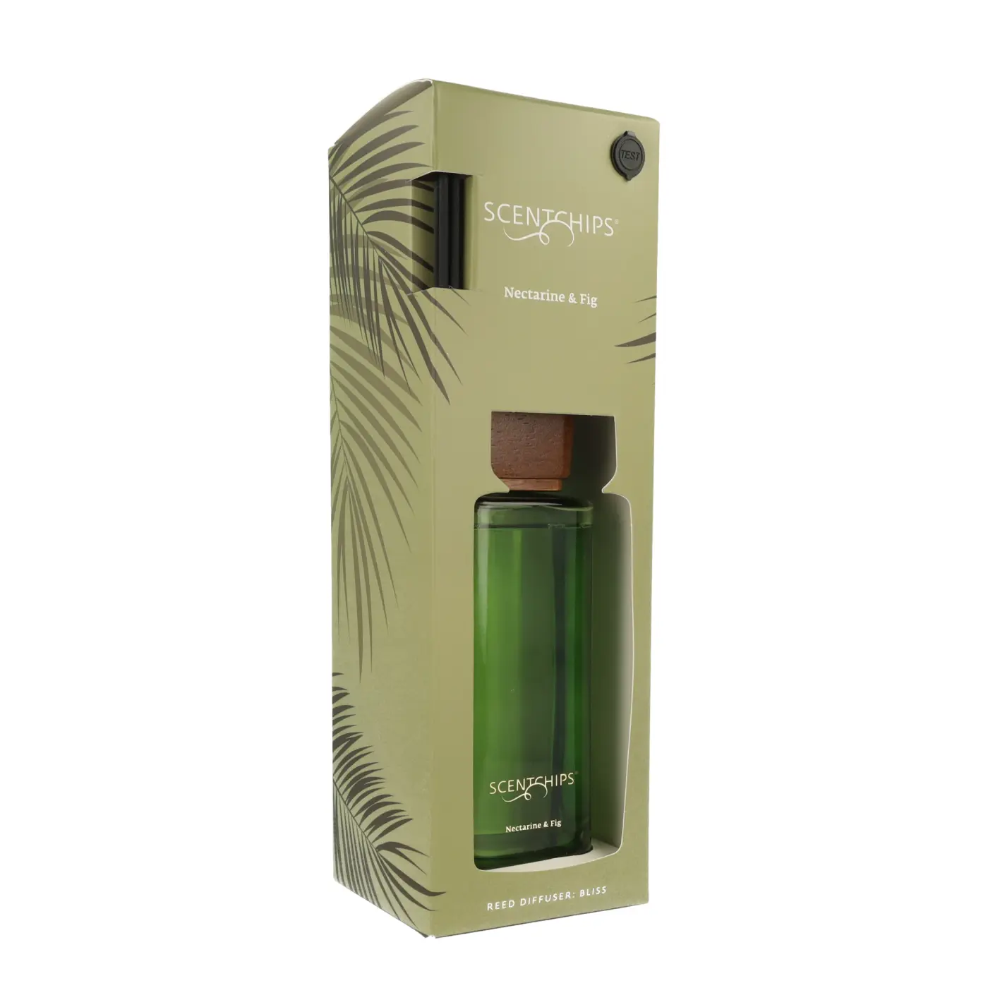 Diffuser 500ml Nectarine&Fig Grün Glas