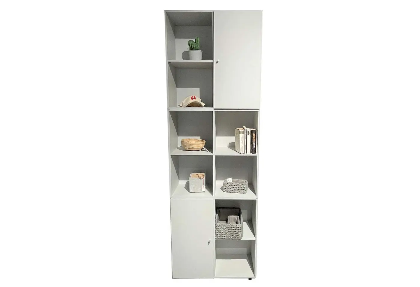 Jugendzimmer 6096.1.. Dekor Lichtgrau ca. 197,1x140x200x213,9x67cm