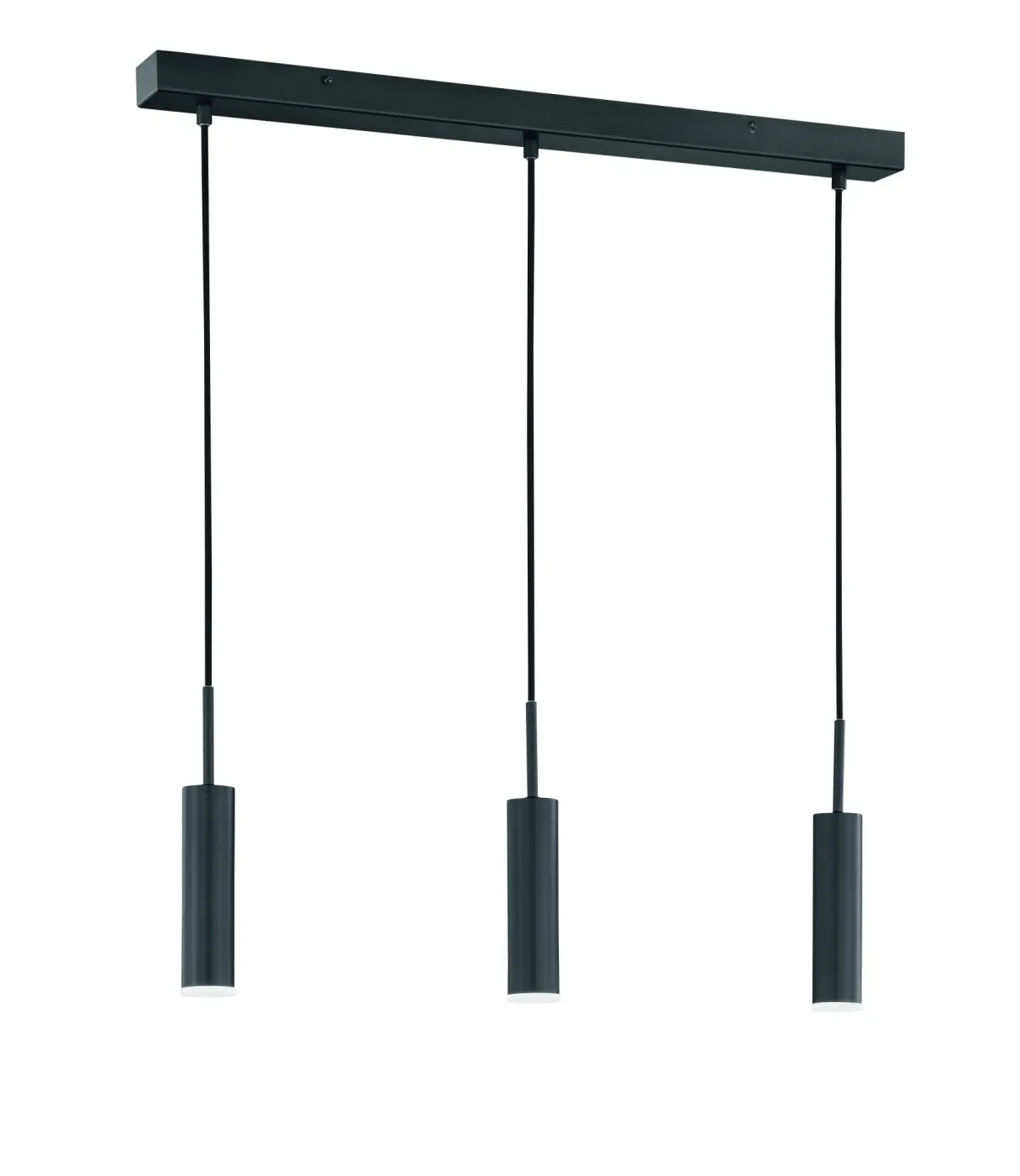 LED Pendelleuchte 860467 Schwarz von Schöner Wohnen Metall ca. 70x6x25cm