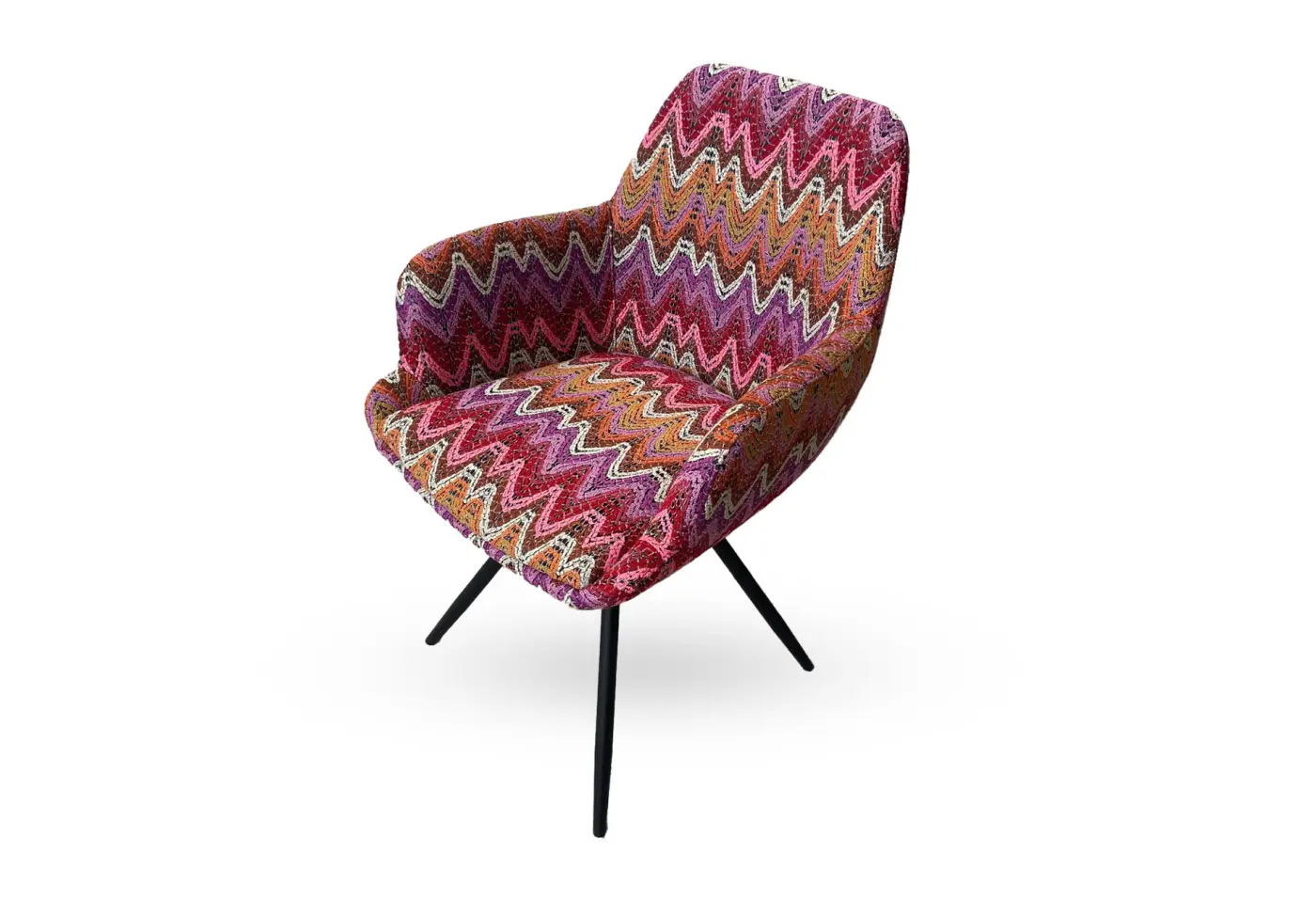 Stuhl Loreo Multicolor von Willisau Stoff Q2 ca. 58x87x64cm