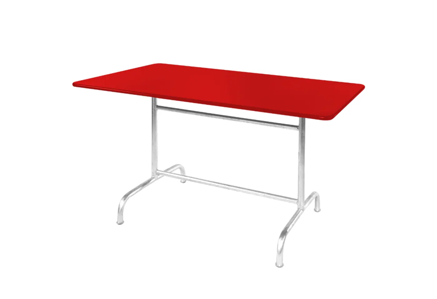 Metalltisch 10821.10 Rot ca. 180x90cm
