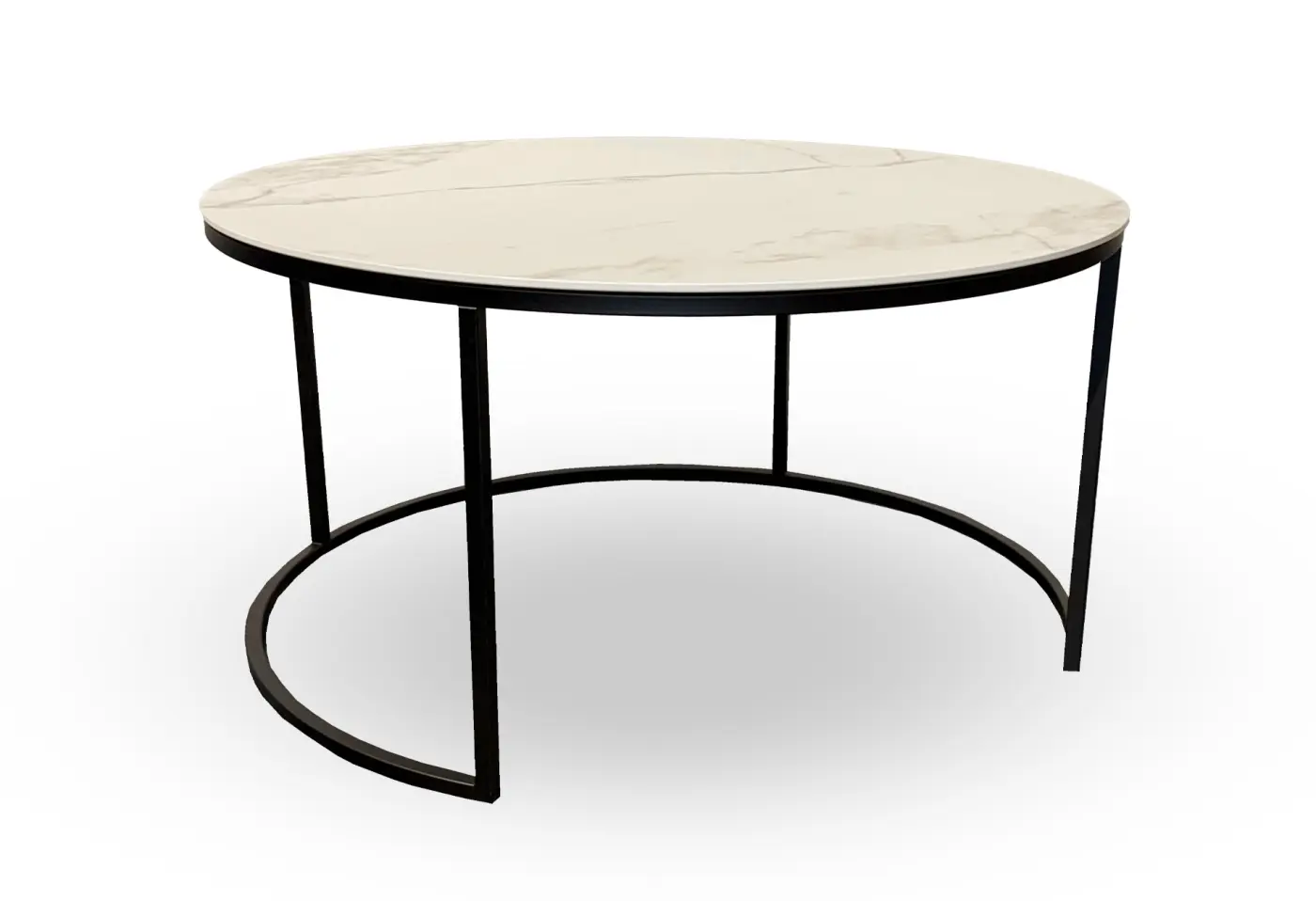 Couchtisch CR.402 Keramik Calacatta glatt von creation by Rolf Benz ca. 80x41cm