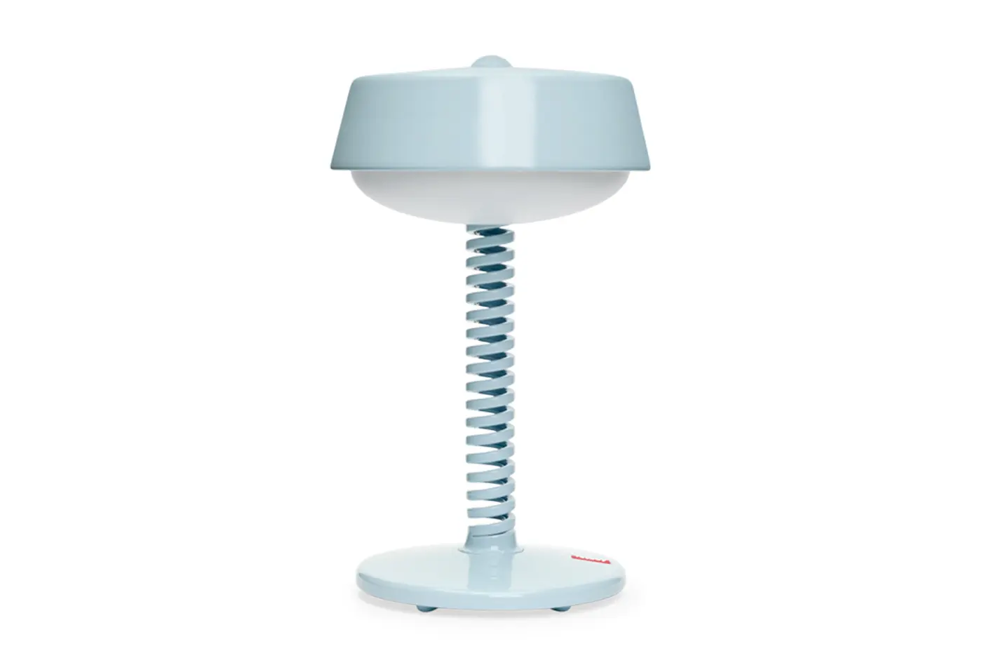 LED-Tischleuchte Bellboy Jet Blue von Fatboy Stahl, Polypropylene ca. 18x30cm