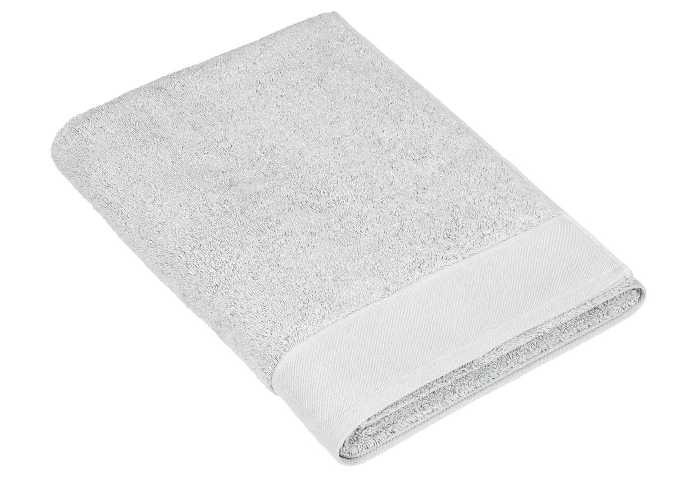 Duschtuch 72x150 uni silber