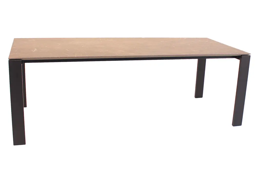 Esstisch Maleo Marron und Sepiabraun von Willisau Keramik und HPL ca. 220x95x71cm