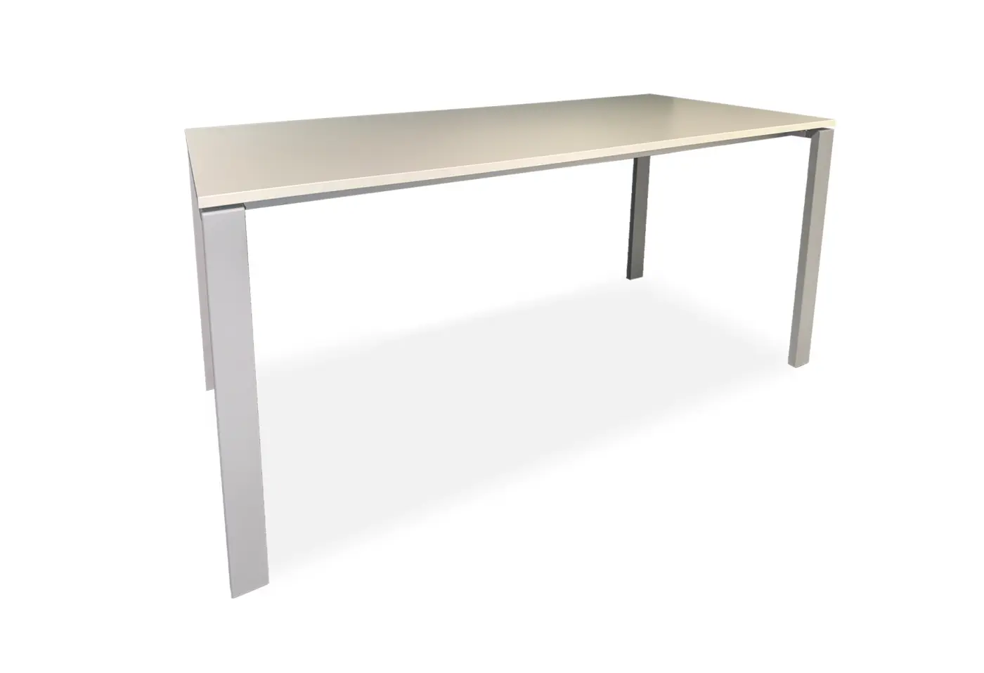 Schreibtisch 6096.6.. Dekor weiss ca. 140x70cm