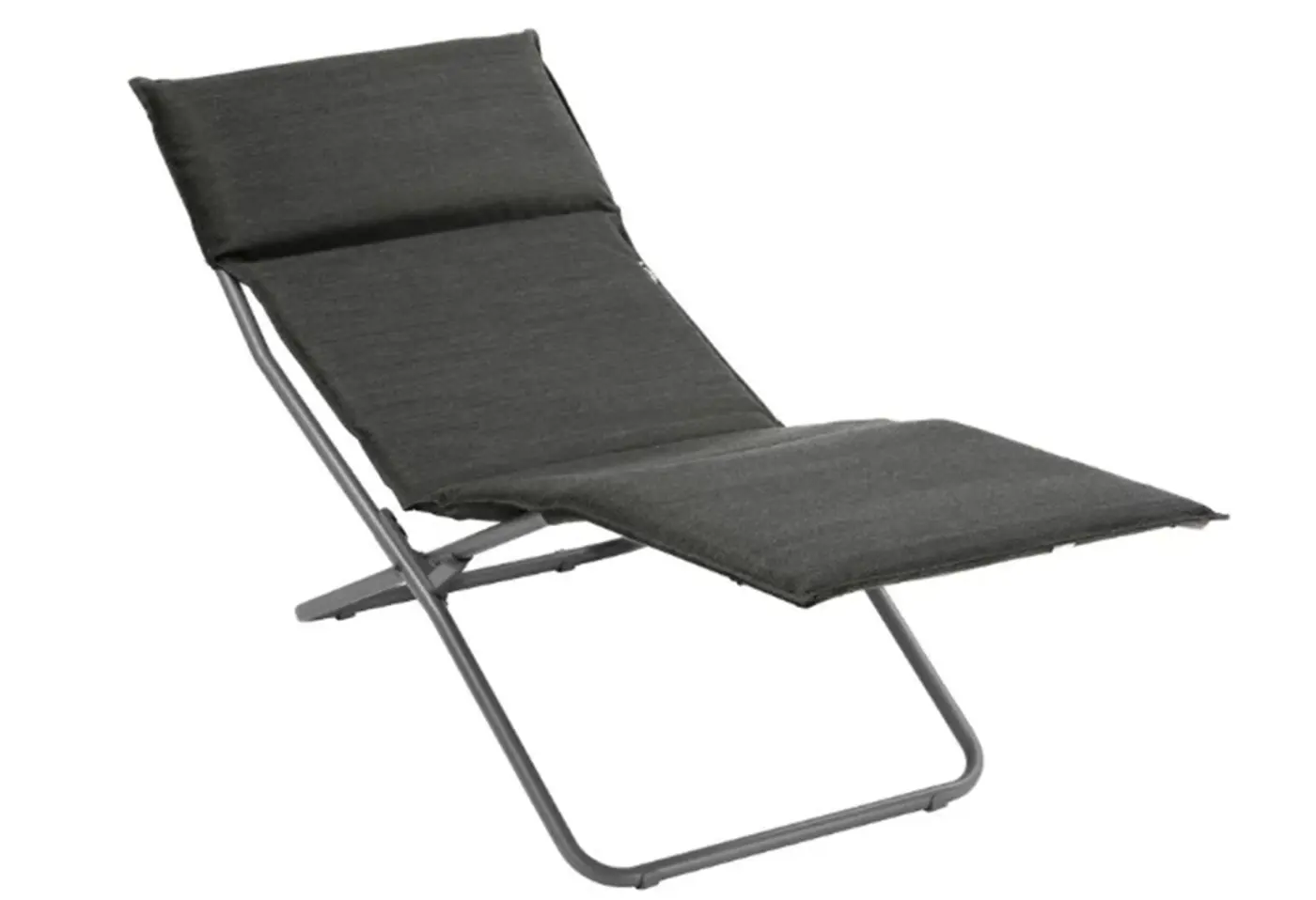 Liegestuhl Bayanne Grau Onyx von Lafuma ca. 63x68x164cm