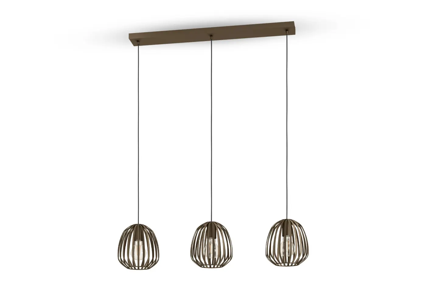 Hängleuchte 24462 bronce Stahl ca. 90x19,5x110cm