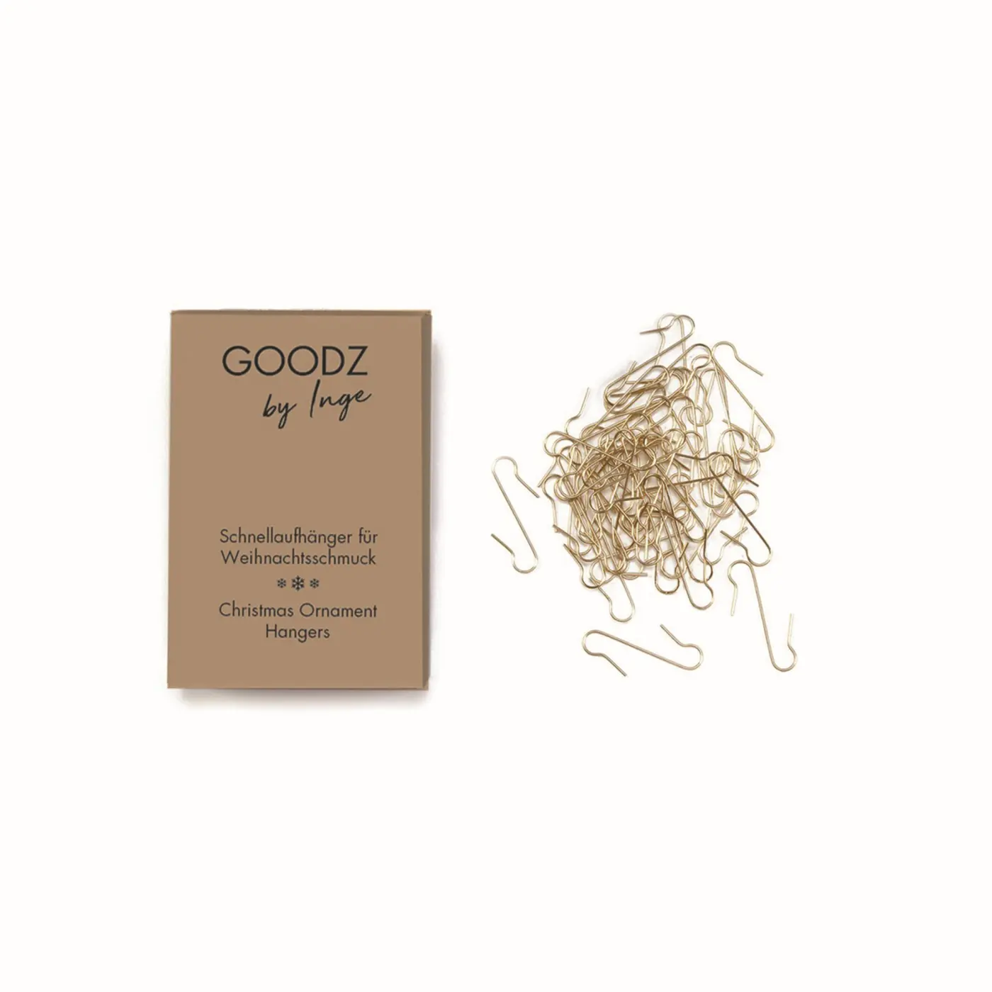 Schnellaufhänger gold, 100 Stück