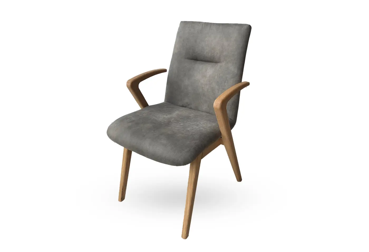 Sessel 23693.1 Hellgrau Stoff ca. 53x88x66cm