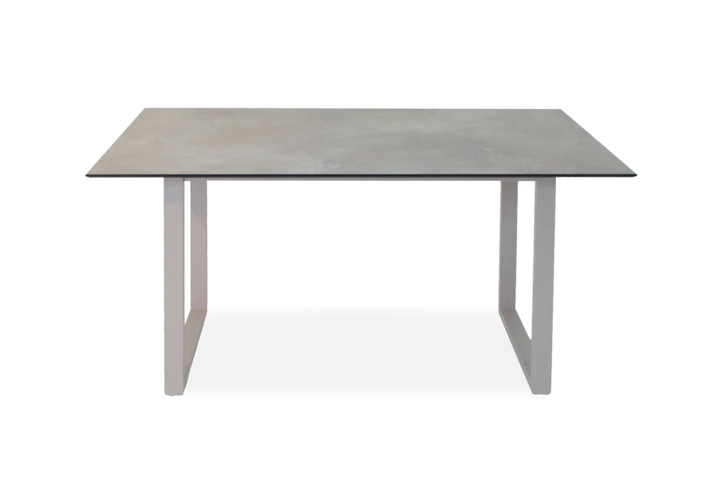 Kufentisch 431508 Greige von Stern Dekor Tischplatte Quartz Silverstar 2.0 ca. 160x90x73cm