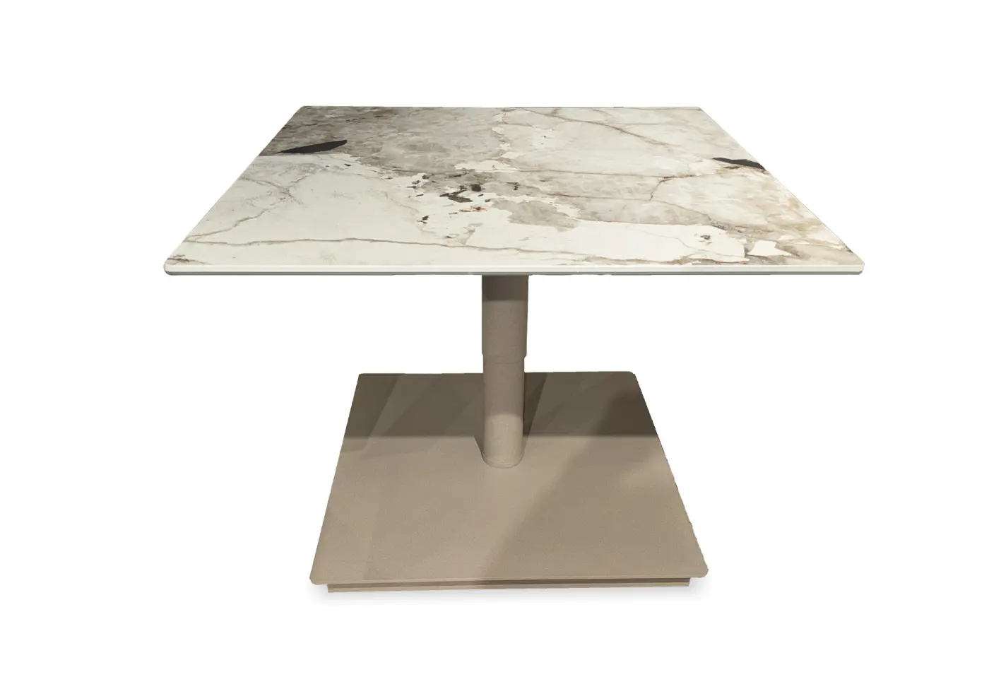 Salontisch mit Lift 23789.1 Tundra Keramik ca. 75x75cm