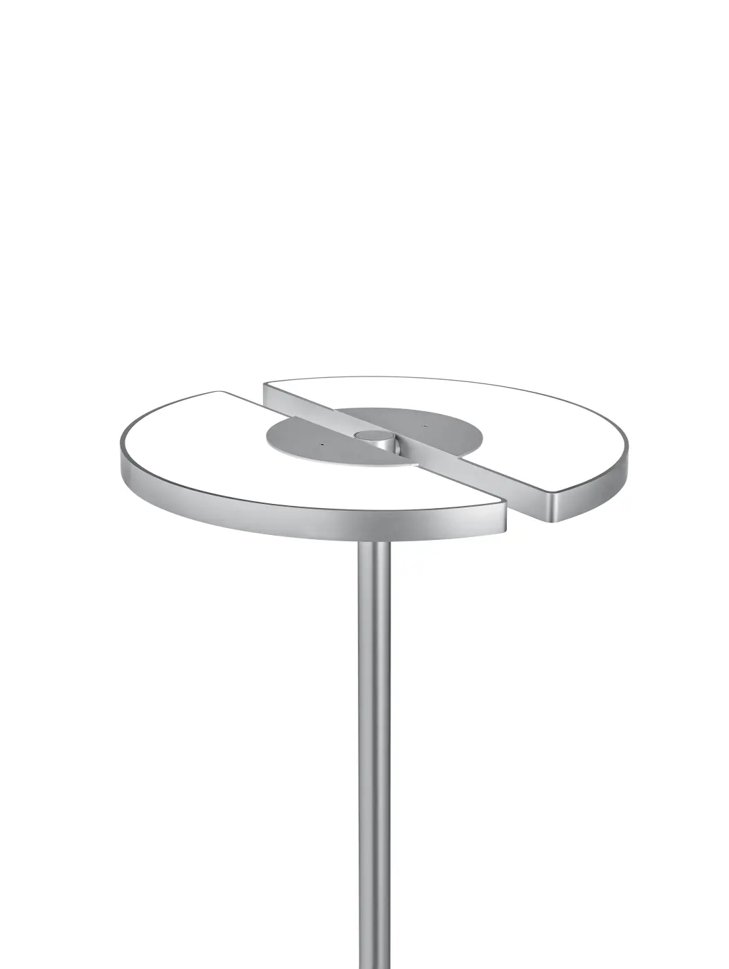 LED-Bogenleuchte 25463 mattnickel Metall ca. 30x186cm