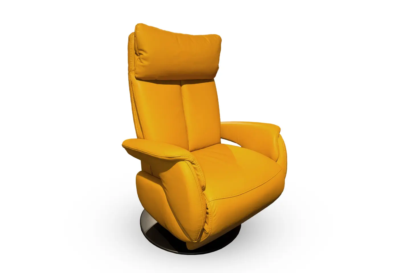 Drehsessel Reclere Leder Punch dijon