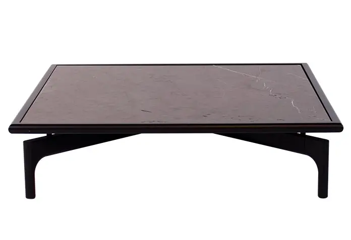 Couchtisch 901 graphit braun von Rolf Benz Gestein ca. 84x22x84cm