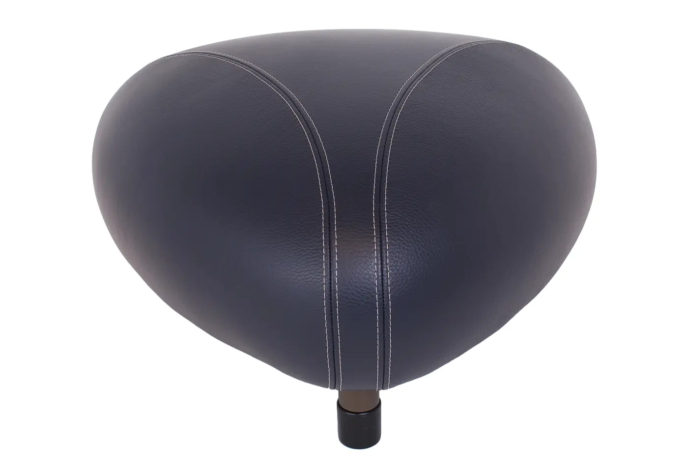 Hocker Pallone Senso 2000 Cobalt von Leolux Leder 51820 ca. 57x33x57cm