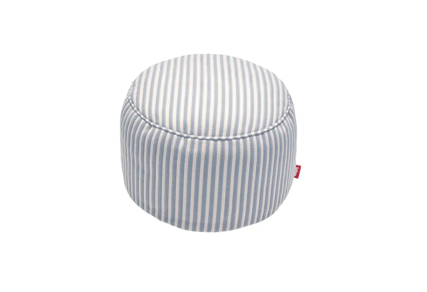 Hocker Point Terry Blizzard Blue Creme von Fatboy Polyester ca. 50x35cm
