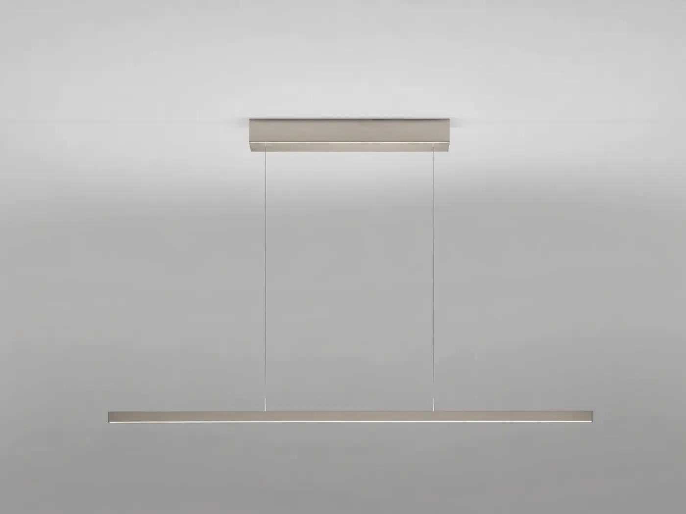 LED-Pendelleuchte 25465 mattnickel Metall