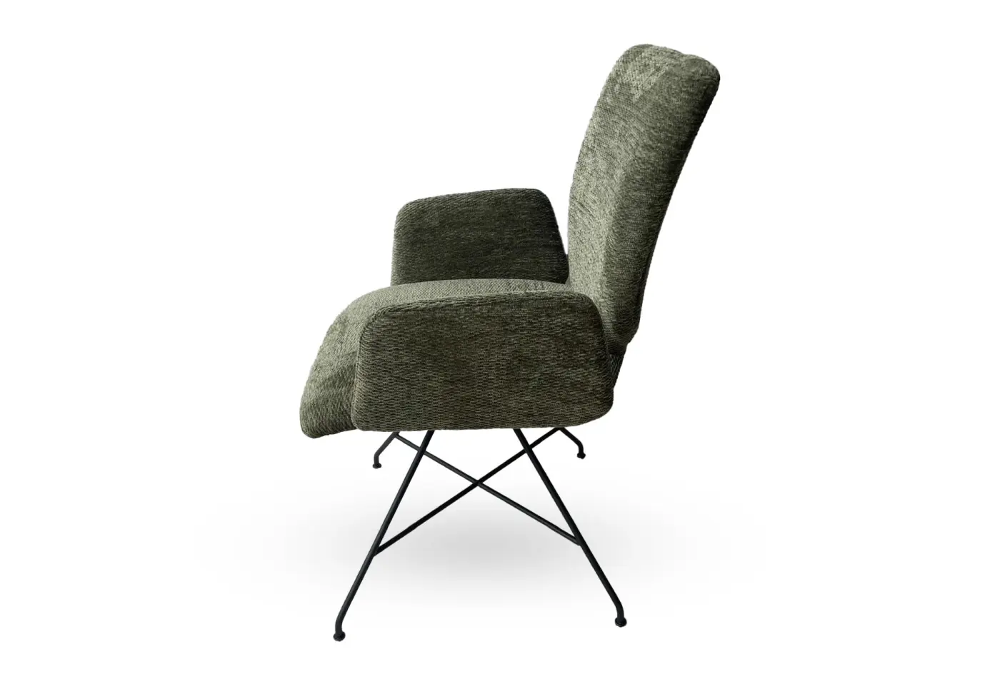 Sessel 23689.3. Pastellgrün Stoff ca. 55x91x63cm