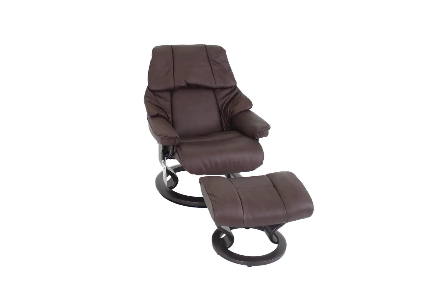 Ruhesessel 12630015.6. Leder Paloma Chocolate