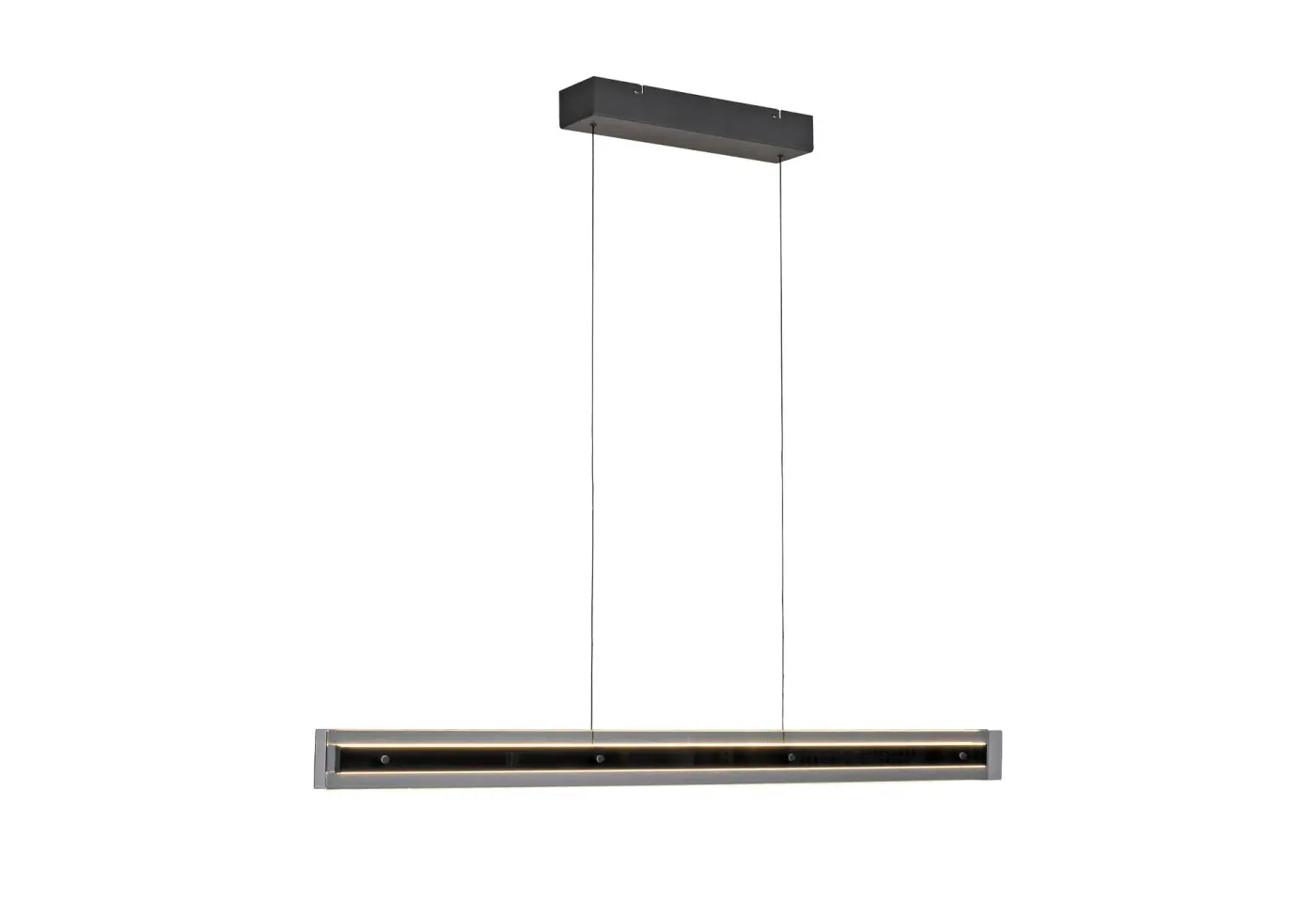 LED-Pendelleuchte Lena schwarz von Schöner Wohnen ca. 105x8x200cm