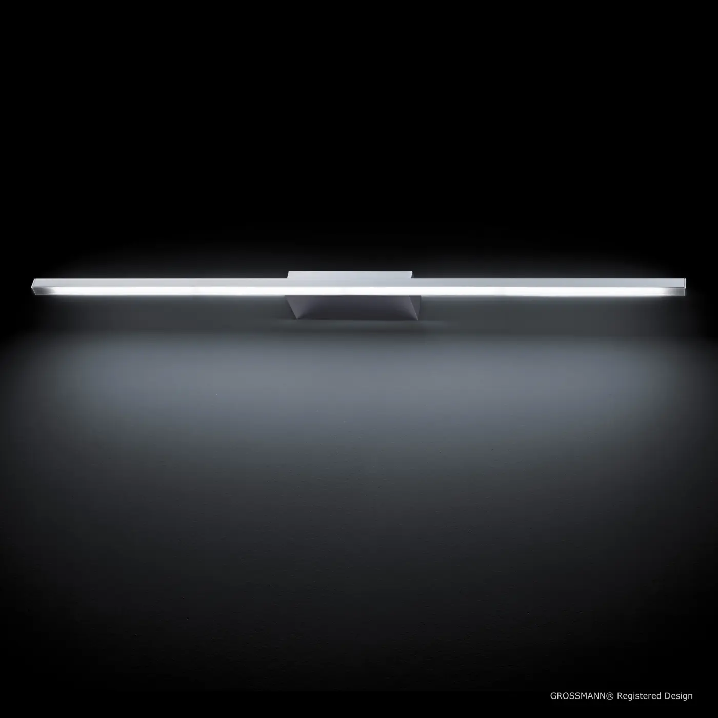 LED-Wandleuchte 2035.. Chrom Aluminium ca. 93,6x94x40cm