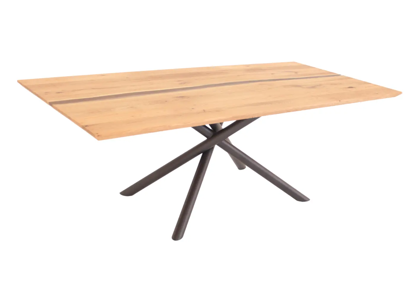 Esstisch 23781 Eiche massiv, astig, geölt