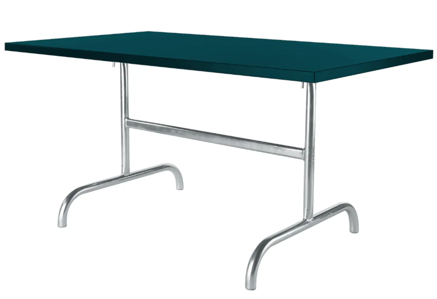 Metalltisch Säntis Kaliblau von Schaffner ca. 180x80cm