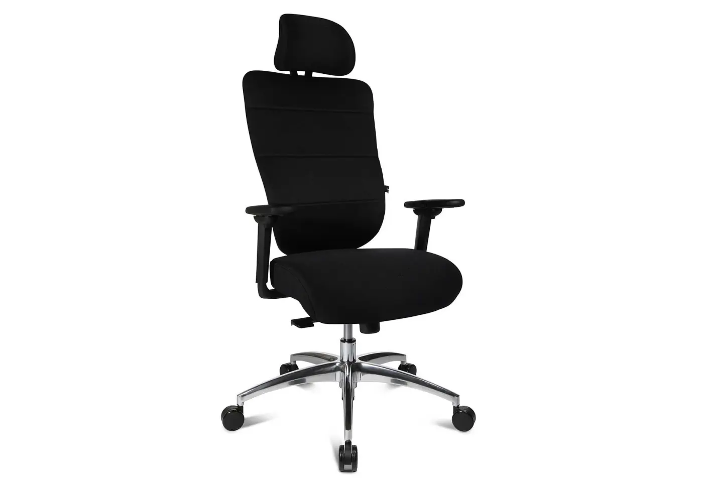 Drehstuhl 9272 Stoff "schwarz" ca. 55cm