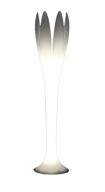 Kleiderständer Eos Light Weiss matt Kunststoff