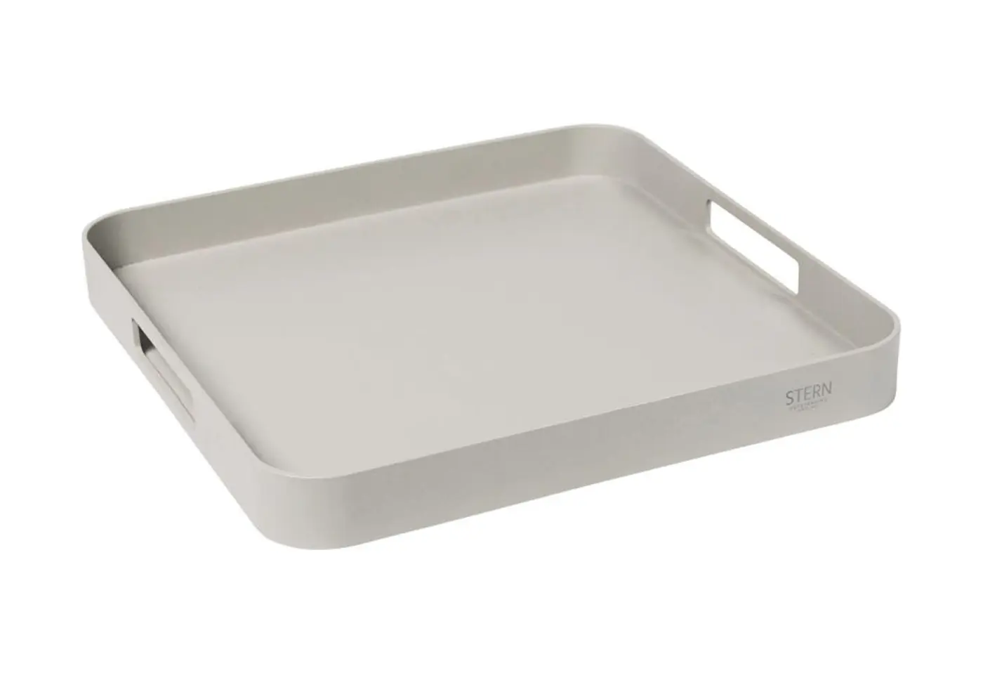 Tablett 410376 Greige von Stern Aluminium ca. 40x40cm