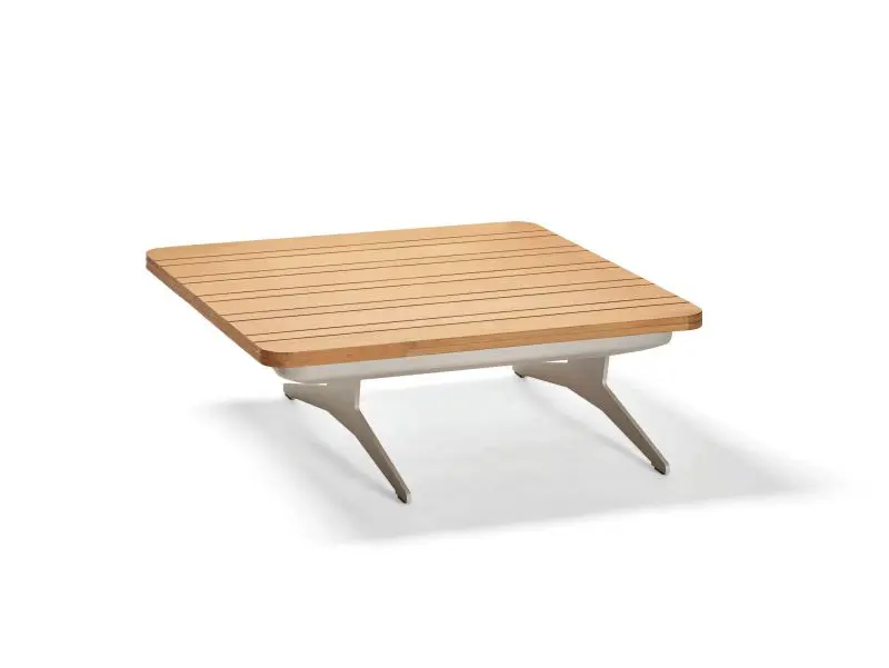 Beistelltisch Enya von Stern Tischplatte/Rahmen Teak ca. 84x84x31cm