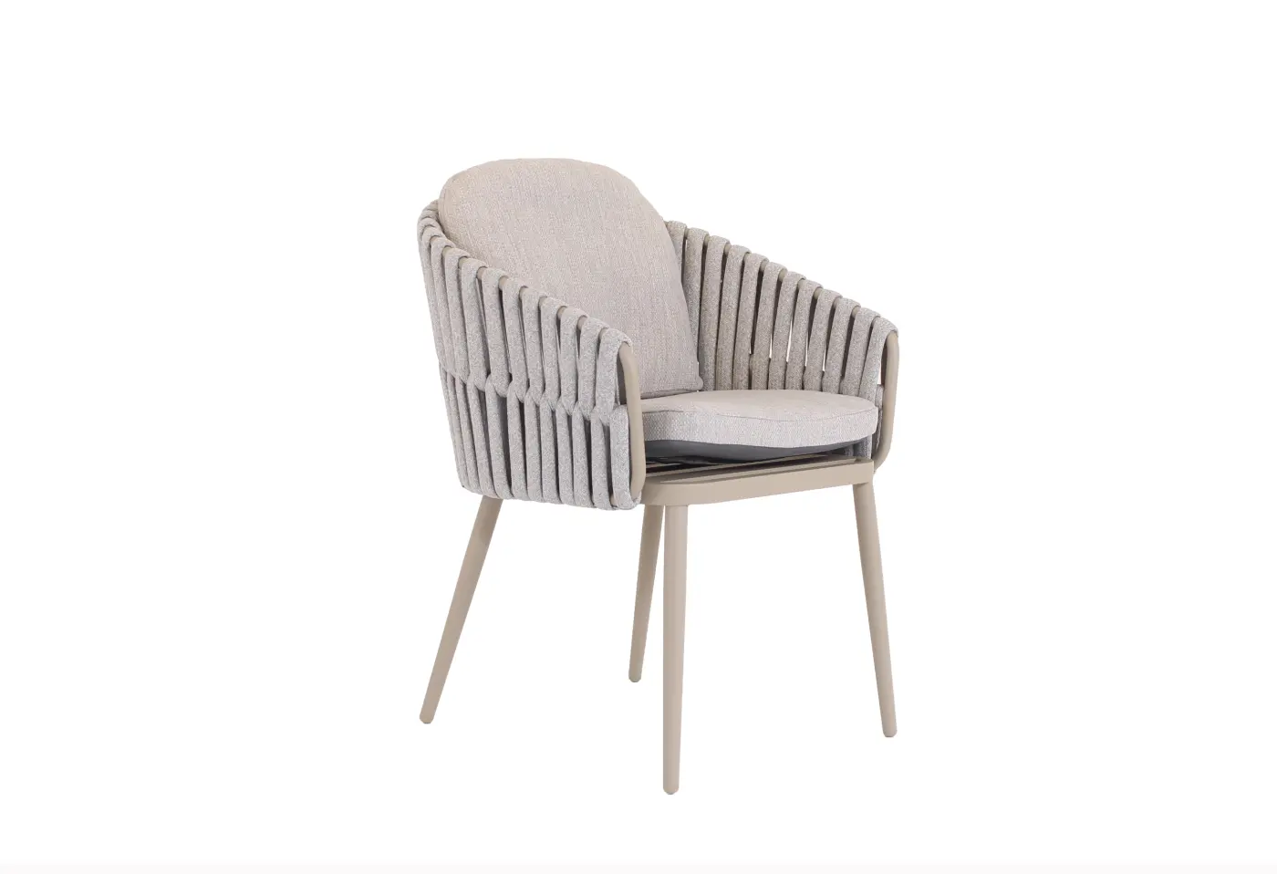 Tischgarnitur 22044 / 22045 Rope Keramik ca. 240x103x75cm