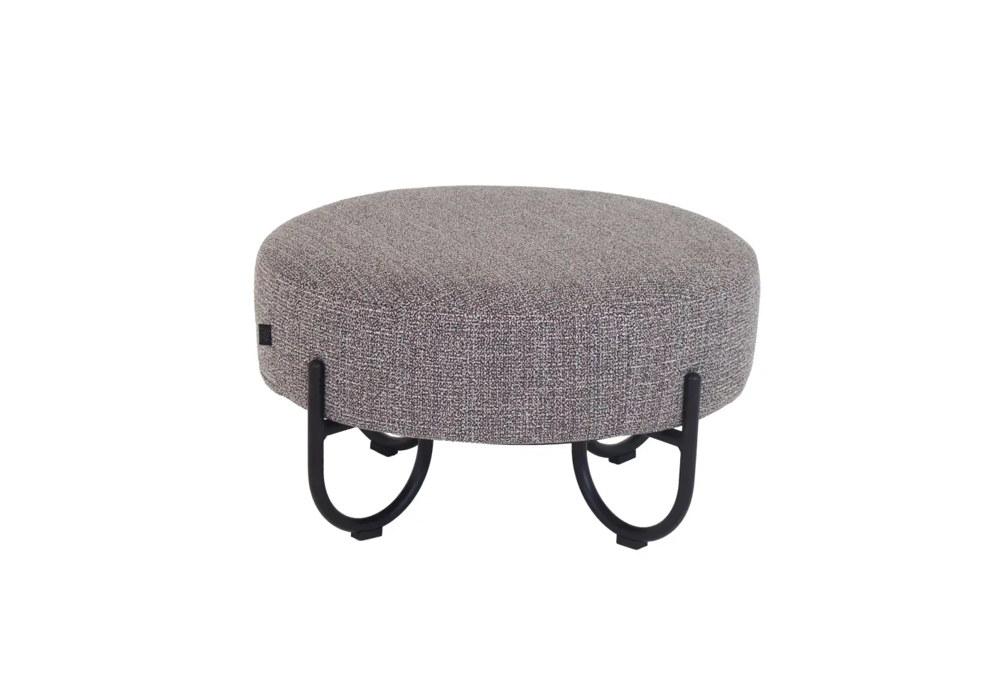Lounge-Hocker Ila Grau von Stern Mélange ca. 72x41cm