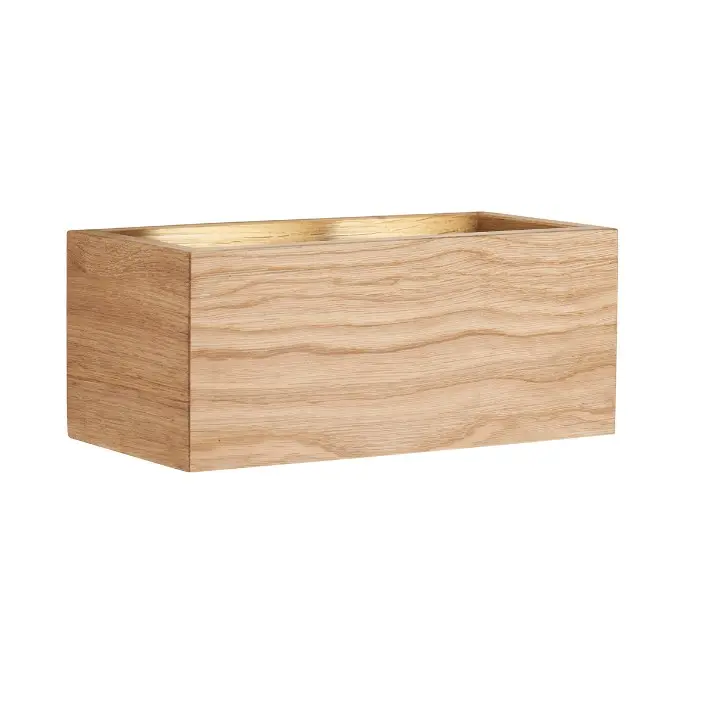 LED-Wandleuchte 21872.. Eiche natur geölt Holz ca. 23x10cm