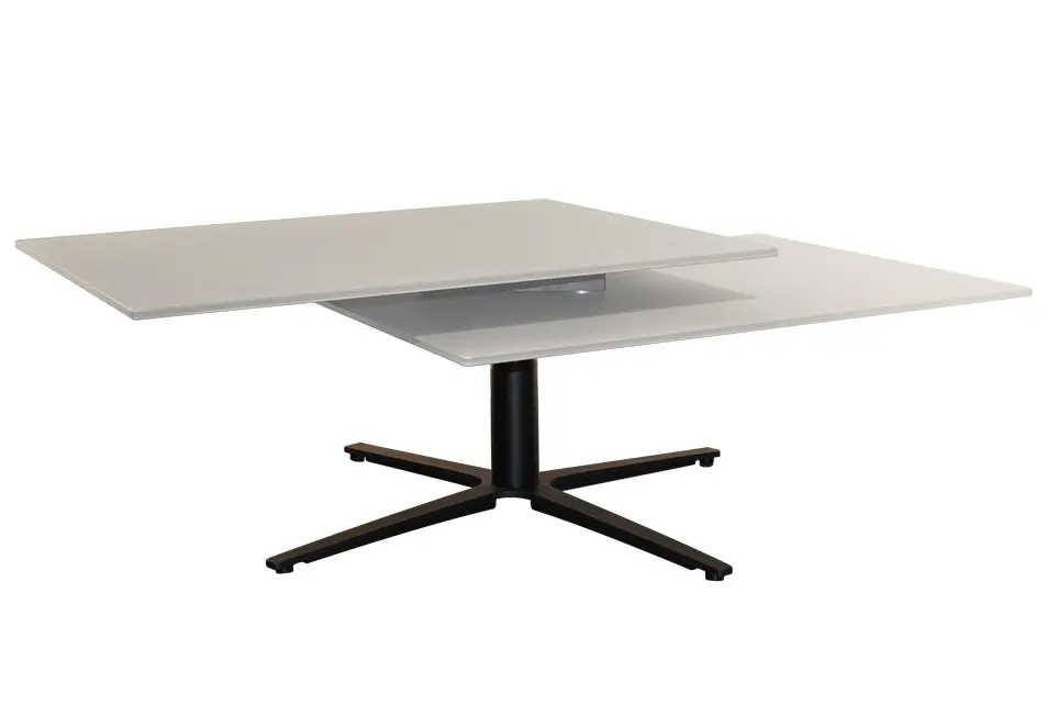 Couchtisch 21354 pearl sikkens mit nanostruktur Glas Optiwhite ca. 130x38x70cm