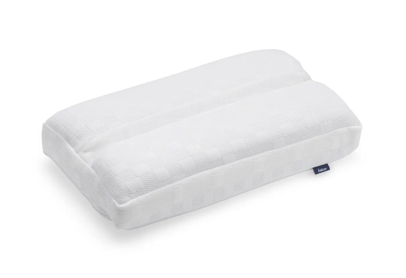 Kissen Clima Flow von Bico 100% Polyester mit Milbenschutz und Reissverschluss ca. 40x60cm 