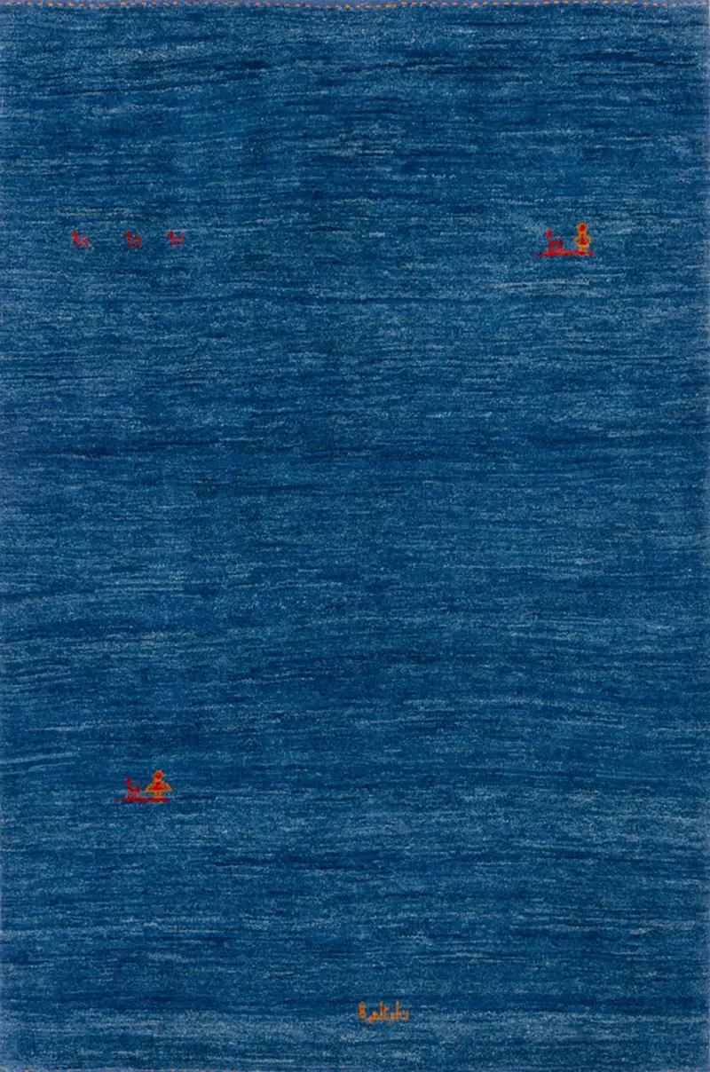 Teppich Gabbeh 165202 von Negra Reine Wolle ca. 183x123cm