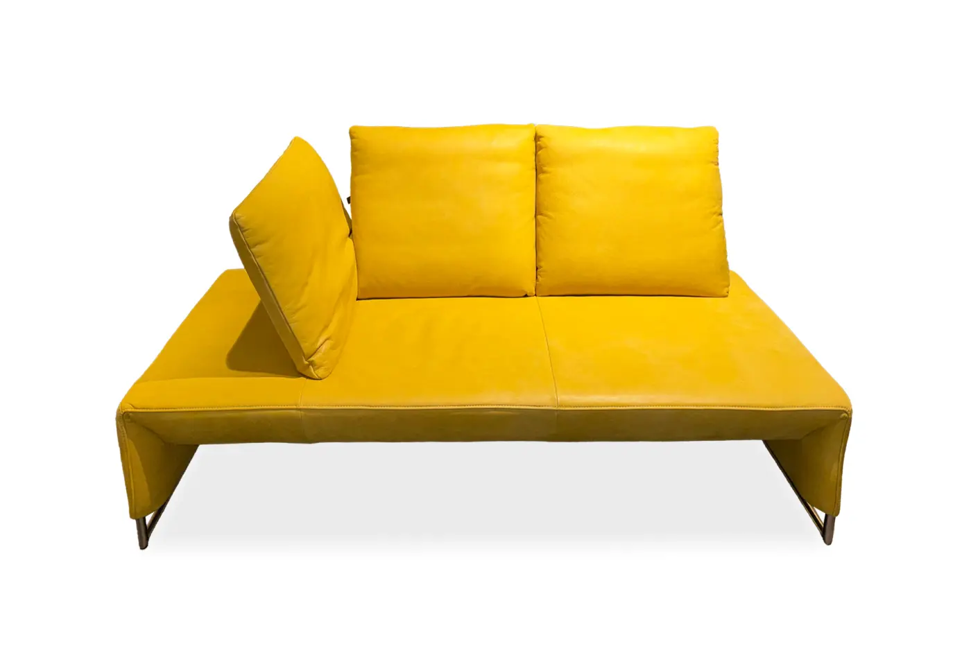 Sofa Ramon safran von Koinor Leder A-India ca. 180x91x87cm