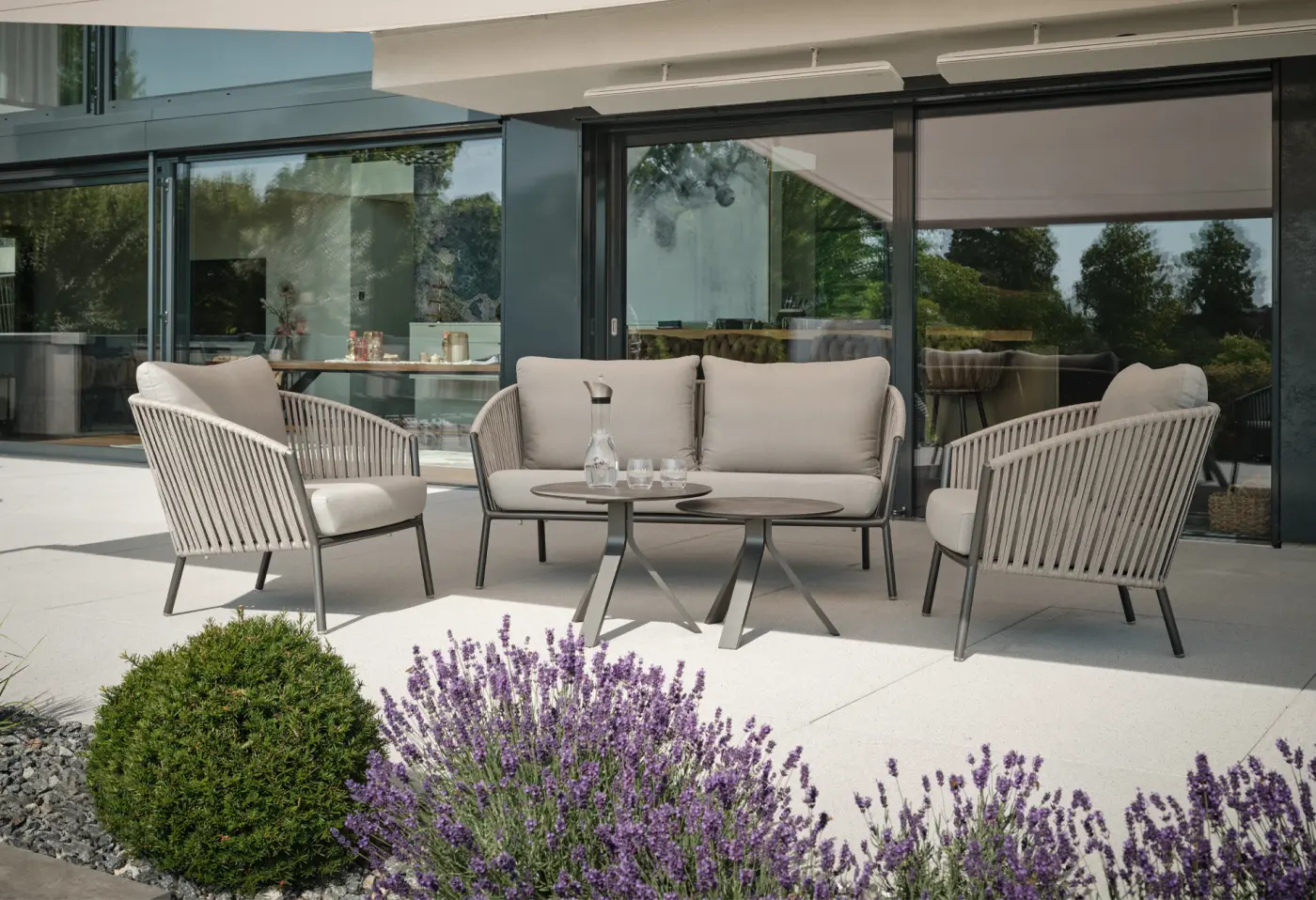 Lounge-Set 25045 Macchiato Polyacryl