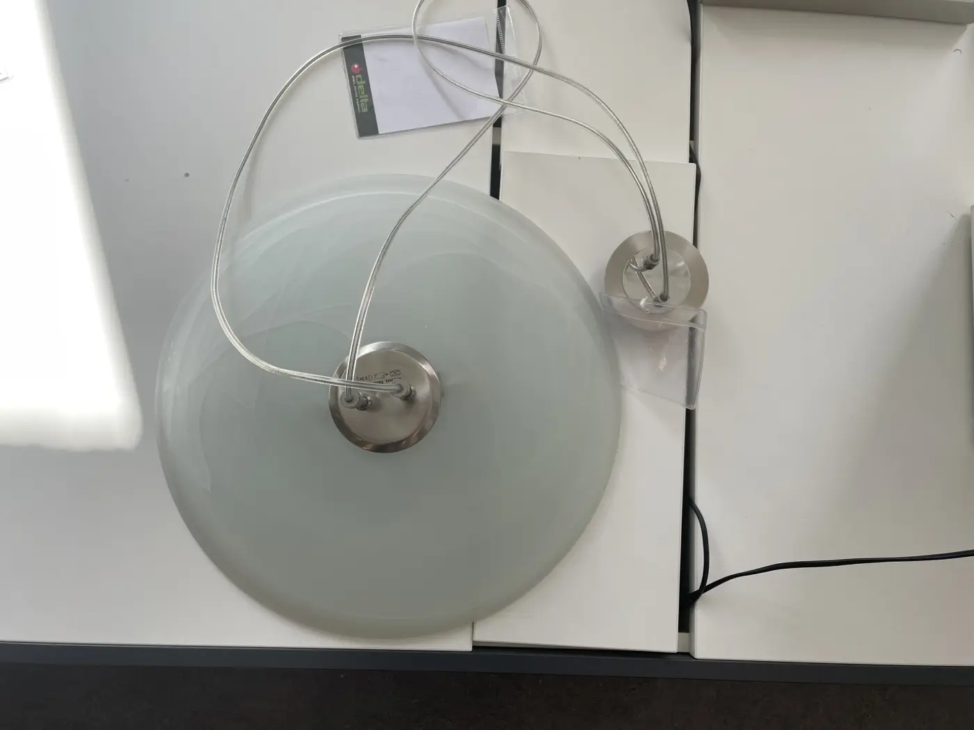 Pendelleuchte 13970194.. Nickel matt, Chrom