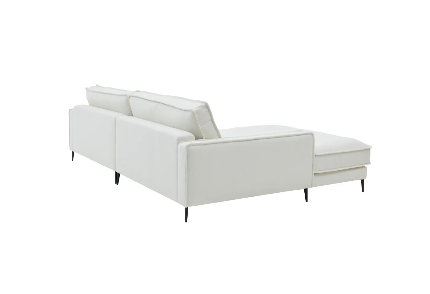 Polstergarnitur Roomio No. 4102 von Roomio Stoff Loop white ca. 272x190cm