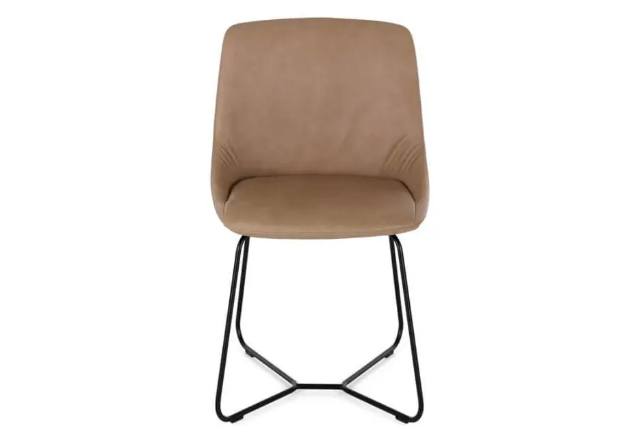 Sessel Bavero Soft Braun von Seetal Leder ca. 52x82x57cm 