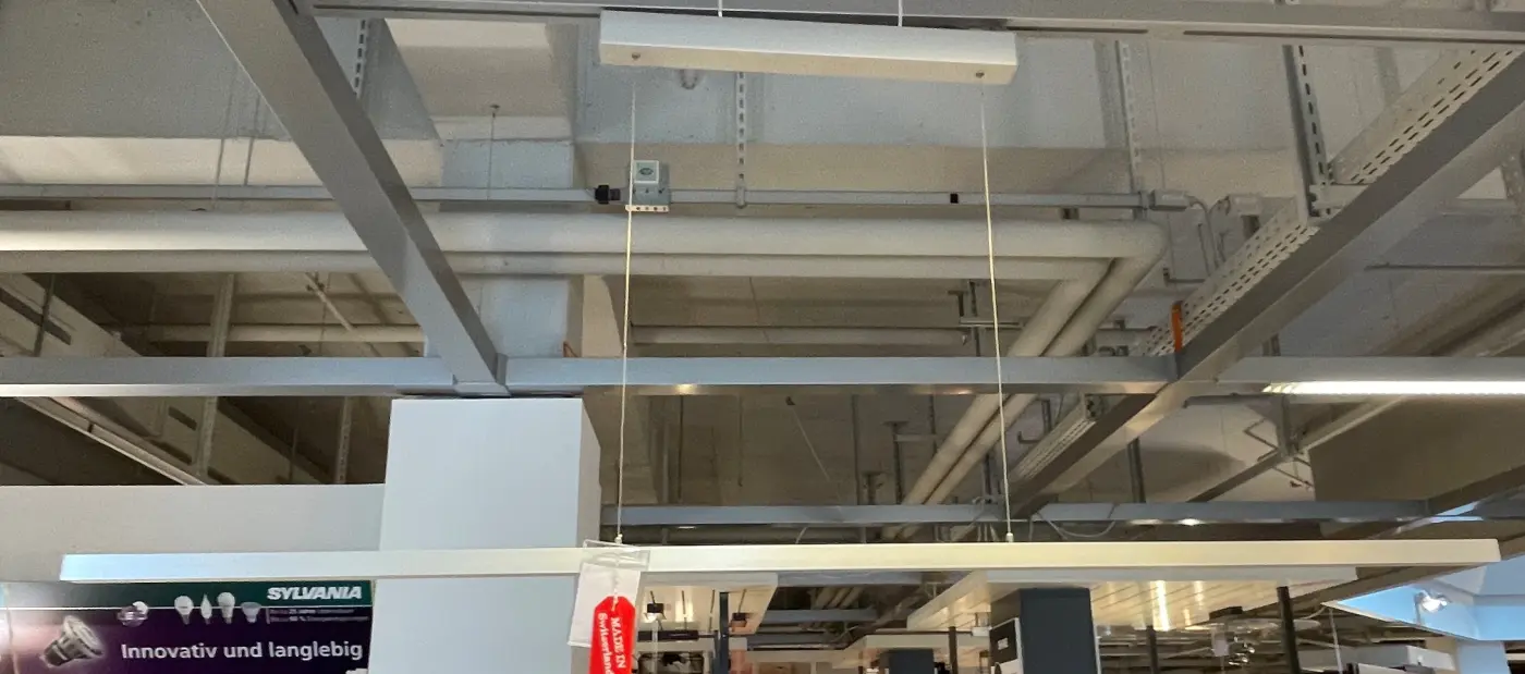 LED-Pendelleuchte 8040.. Aluminium geschliffen Aluminium ca. 180cm