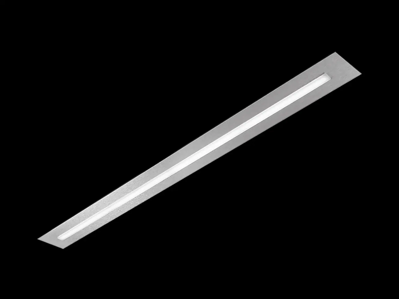LED-Wand / Deckenleuchte 7829.1. Aluminium ca. 104x9x4,4cm