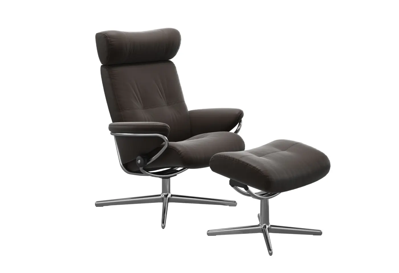 Ruhesessel Berlin Paloma 88 Chestnut von Stressless Leder ca. 82x78cm