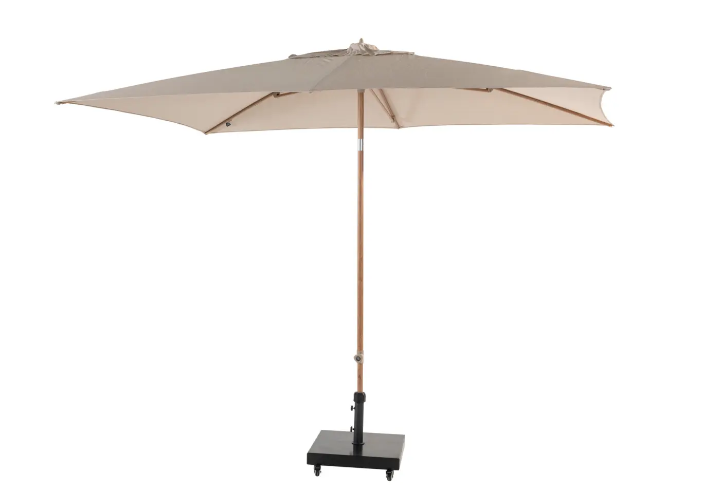 Sonnenschirm Azzurro Sand von 4 Seasons Stoff solefin