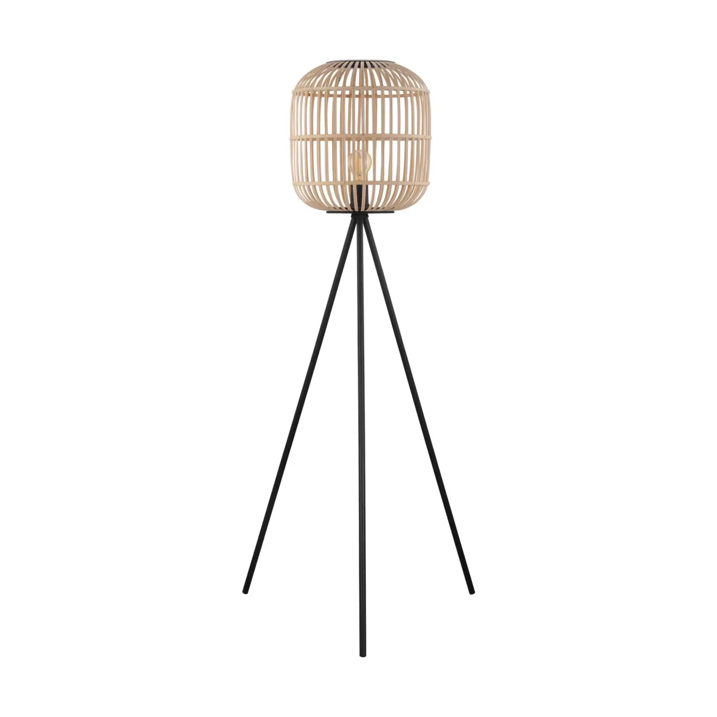 Stehleuchte 14261.. Holz Bambus ca. 35x139cm